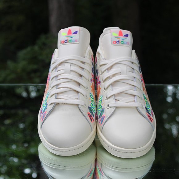 Adidas Stan Smith Pride Men’s Size 10 - Picture 10 of 12